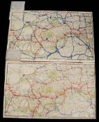 The Improved District Railway Map of London, 1886 3rd edition