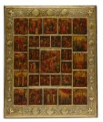 A Russian feast day icon
