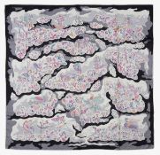 An Hermes silk scarf 'Nuees imaginaires'