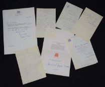 A collection of ephemera relating to Margaret Thatcher (1925-2013) and Denis Thatcher (1915-2003),