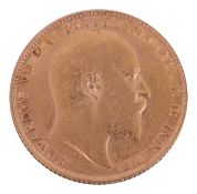 An Edward VII full sovereign