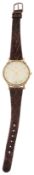 A 9ct gold J. W. Benson Gentleman's wristwatch