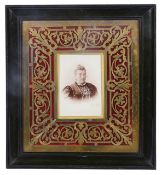 A late 19th century French photograph frame