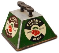 A Cherry Blossom Shoe Polish shoe shine box,