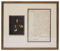 Arthur Capell, 1st Earl of Essex (1631-1683). A signed document,