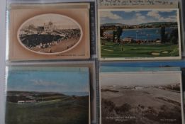 GOLFING - COLLECTION OF PICTURE POSTCARDS