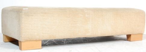 CONTEMPORARY LATE 20TH CENTURY FOOTSTOOL / OTTOMAN