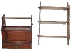 VICTORIAN 19TH CENTURY HANGING CUPBOARD