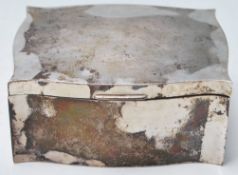 ANTIQUE GERMAN SILVER CIGARETTE BOX