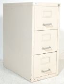 SMALL RETRO 20TH CENTURY INDUSTRIAL METAL FILING CABINET