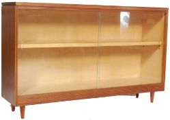 RETRO 20TH CENTURY 1970’S TEAK WOOD DISPLAY CABINET