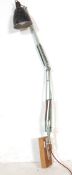 MID CENTURY INDUSTRIAL WALL MOUNTED ANGLEPOISE LAMP