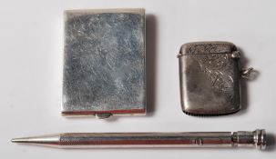 THREE 1920’S SILVER ITEMS