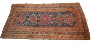 MID 20TH CENTURY PERSIAN ISLAMIC RUG HAVING FOUR CENTRAL MEDALLIONS