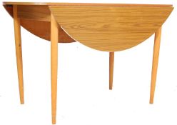 RETRO VINTAGE 1970S FORMICA AND BEECH DROP LEAF TABLE