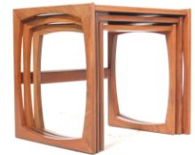 A RETRO 1960’S TEAK WOOD G PLAN FRESCO NEST OF TABLES