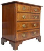 GEORGIAN REVIVAL BATCHELORS CHEST OF DRAWERS