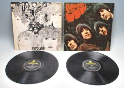 TWO VINTAGE VINYL RECORDS BY THE BEATLES