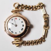 ANTIQUE ROLEX 9CT GOLD WRIST WATCH