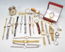 COLLECTION OF LADIES AND GENTS DRESS WATCHES