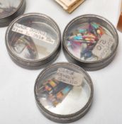 COLLECTION OF SNUFFS / FLY FISHING LURES & BARBOUR