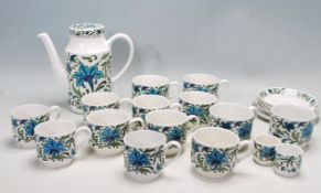 RETRO VINTAGE MID 20TH CENTURY MIDWINTER SPANISH GARDEN TEA SERVICE