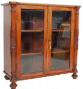 ANTIQUE VICTORIAN MAHOGANY BOOKCASE
