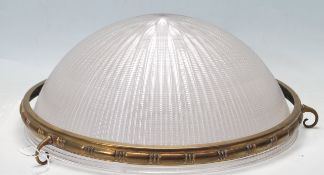 EDWARIDAN ANTIQUE HOLOPHANE BLONDEL STILLETTO BOWL