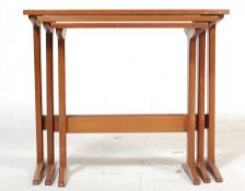 G-PLAN - RETRO 1970’S TEAK WOOD NEST OF TABLES