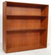 RETRO 20TH CENTURY TEAK WOOD BOOKCASE