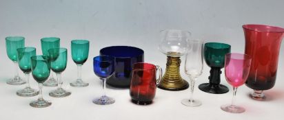 WITHDRAWN - COLLECTION OF VINTAGE MID 20TH CENTURY GLASS