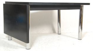 RETRO 20TH CENTURY BLACK ASH VENEER HABITAT DINING TABLE