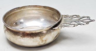 PAUL REVERE TOWEL REPRODUCTION AMERICAN STERLING SILVER PORRINGER