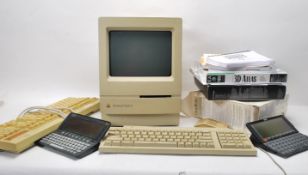 COLLECTION OF MAC MACINTOSH APPLE AND PSION COMPUTER RELATED EQUIPMENT.