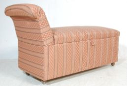 ANTIQUE STYLE 20TH CENTURY CHAISE LONGUE OTTOMAN