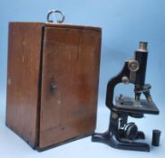 OF SCIENTIFIC INTEREST - EARLY 20TH CENTURY MICROSCOPE