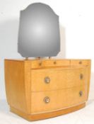 1920’S STYLE MAPLE DRESSING TABLE CHEST