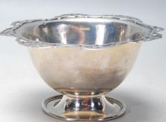 MID CENTURY AMERICAN SILVER BOWL