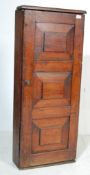 19TH CENTURY MAHOGANY UPRIGHT HANGING WALL CABINET
