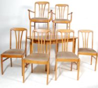 RETRO VINTAGE 1950S MID CENTURY EXTENDABLE TEAK WO