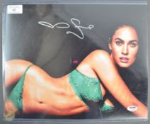 MEGAN FOX - AMERICAN ACTRESS & MODEL - AUTOGRAPHED 16X12
