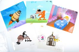 DOCTOR SNUGGLES (1979) - COLLECTION OF ORIGINAL ANIMATION ARTWORK