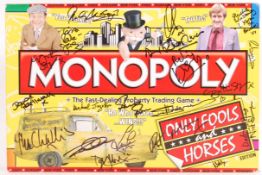 ONLY FOOLS & HORSES - CAST AUTOGRAPHED MONOPOLY SET