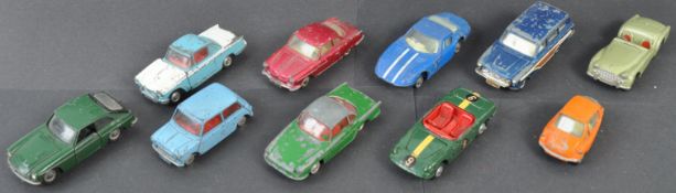 COLLECTION OF ORIGINAL CORGI TOYS DIECAST MODEL VEHICLES
