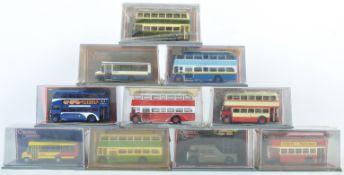 COLLECTION OF X10 CORGI ORIGINAL OMNIBUS DIECAST MODEL BUSES