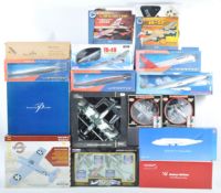LARGE COLLECTION OF ASSORTED MODEL AEROPLANES