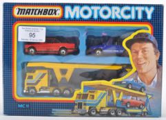 VINTAGE MATCHBOX MC11 CAR TRANSPORTER SET