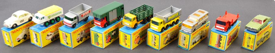 COLLECTION OF MATCHBOX LESNEY SUPERFAST DIECAST MODELS