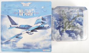 TWO CORGI AVIATION ARCHIVE DIECAST MILITARY MODEL AIRCRAFTS