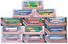 COLLECTION OF EFE 1/76 SCALE DIECAST MODEL BUSES